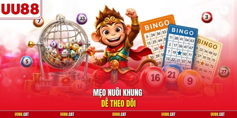 Mẹo nuôi khung dễ theo dõi