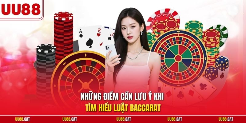 Những điểm cần lưu ý khi tìm hiểu luật Baccarat